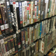 Pricey vintage PC games line the shelves at Beep in Akihabara, separated by format and neatly wrapped in plastic.